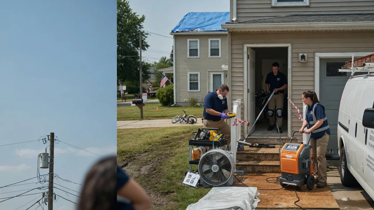 Water Damage Repair in Clarks Mills, PA near me